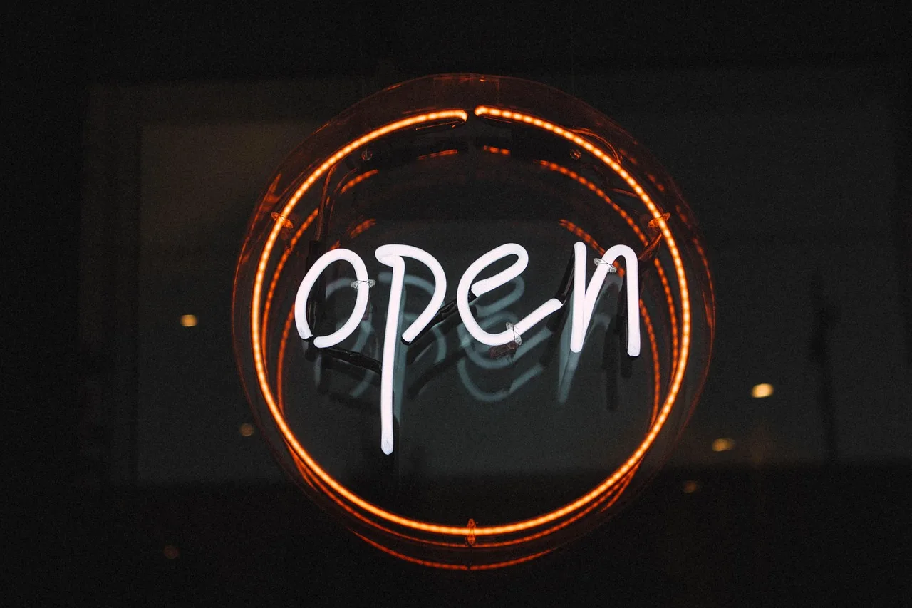open, illuminated, light, neon light, sign, entry, neon sign, signage, open sign, open, open, open, open, open